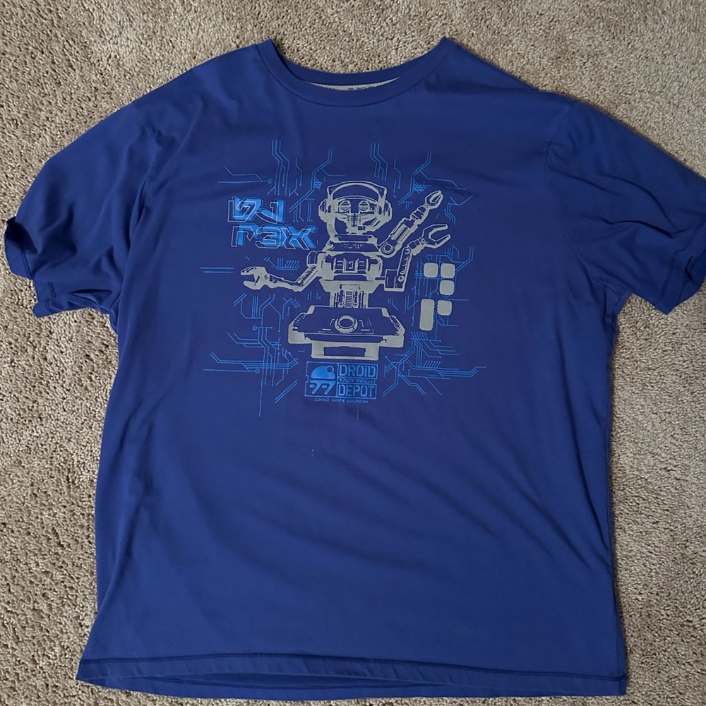 Star Wars Galaxy's Edge Disney Tee Shirt Size XL
